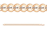 03-3804 Браслет (Au 585)