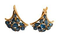 С120-2315ТЛ Серьги (Au 585)