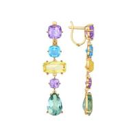 724430 Серьги (Au 585)