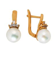 КС-НД012Г Серьги (Au 585)