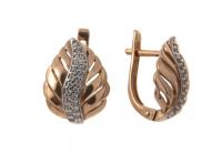 С132-4406 Серьги (Au 585)