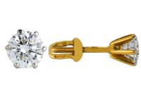 20102083//1 Серьги (Au 585)