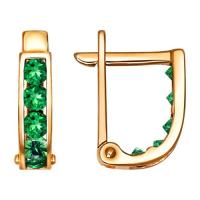 021866 Серьги (Au 585)