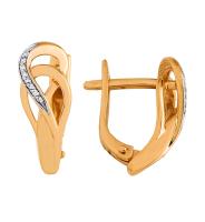 2-105-193 Серьги (Au 585)