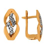 4КР19-495 Серьги (Au 585)