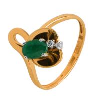 01-2844/1 Кольцо (Au 585)