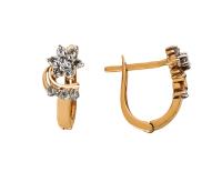 с2638 Серьги (Au 585)