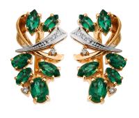 02-0677/1 Серьги (Au 585)