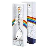 Ложка детская DODO "Медвежонок" ч/п с оранжевой эм