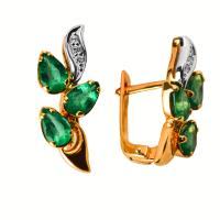 131202010 Серьги (Au 585)