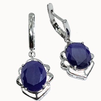 134 СИ-G3062E Серьги Ag 925