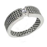 б110677 ч Кольцо Au 585