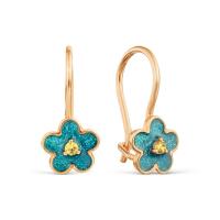 Т152029130 Серьги (Au 585)