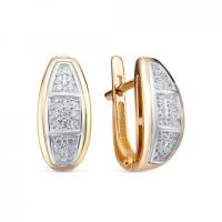 02-3986 Серьги (Au 585)