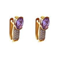 4412925А Серьги Au 585