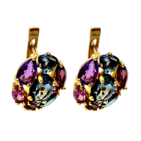 С120-1365М2 Серьги Au 585