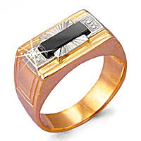 60636ч Кольцо (Au 585)