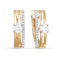 121399 Серьги (Au 585)