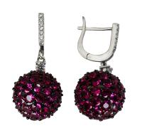 FF3-E155030 Серьги (Ag 925)