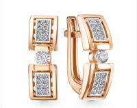 120678 Серьги (Au 585)