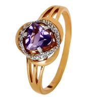 КЛ-468К-А Кольцо (Au 585)