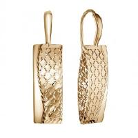 АСд983-3886 Серьги (Au 585)