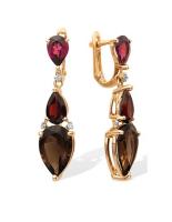 с122-1220м5 Серьги (Au 585)