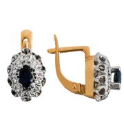 106с.с Серьги (Au 585)