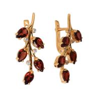 КЛ362а Серьги (Au 585)