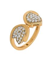 01К662702 Кольцо (Au 585)