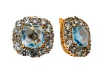 С122-1768Т Серьги (Au 585)