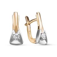 02-3369 Серьги (Au 585)