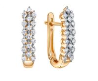 С112-7818 Серьги (Au 585)