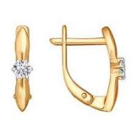 026490 Серьги (Au 585)