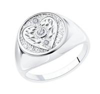 94013314 Кольцо "Крылья Ангела" (Ag 925)