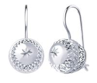 2007а-4-925 Серьги "Шары" (Ag 925)