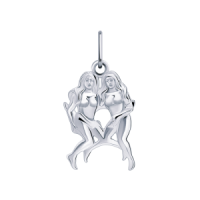 5263-925/близнецы Подвеска (Ag 925)