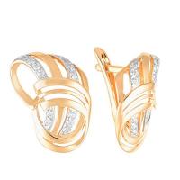 кл1886а Серьги (Au 585)