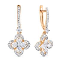 Т147029963 Серьги (Au 585)