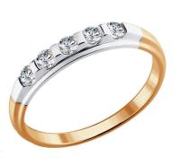 1010034 №14 249 Кольцо (Au 585)