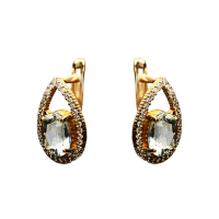 02-02-0016-04 Серьги Au 585