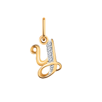 5782 "У" Подвеска (Au 585)