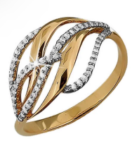 63569А Кольцо (Au 585)