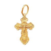 6-025Л_b-001 Крест (Au 585)