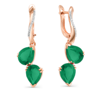 02-1-544-09 Серьги (Au 585)