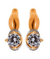 п10-02-0001-24207г Серьги (Au 585)