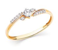 120020G179л Кольцо (Au 585)