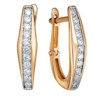 С112-6727 Серьги (Au 585)