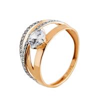 10-10589_f-201 Кольцо (Au 585)