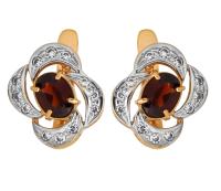 12075 Серьги (Au 585)